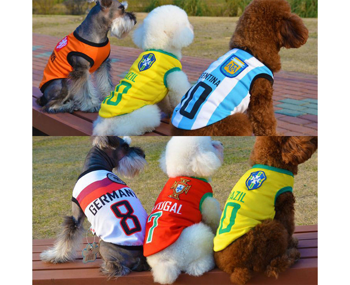 Dog Clothes Dog Shirts Breathable Puppy Tracksuit Vest Soft Puppy Shirts Cool Pet Clothing