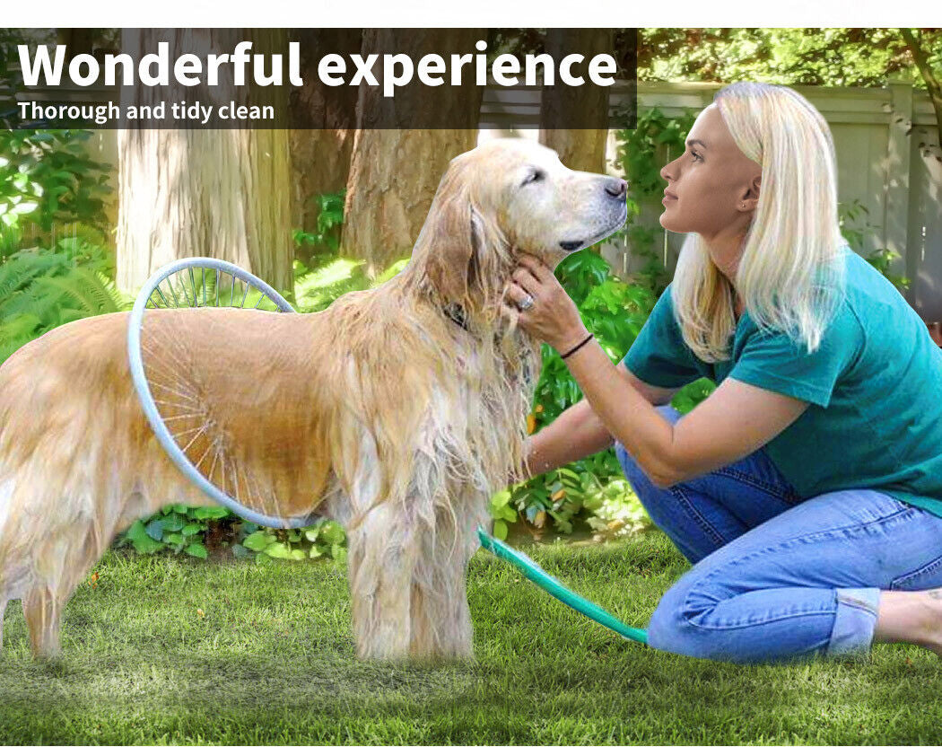 Pet Washer 360 Dog Cat Shower Hair Clean Kit Household Woof Wash Easy Tool