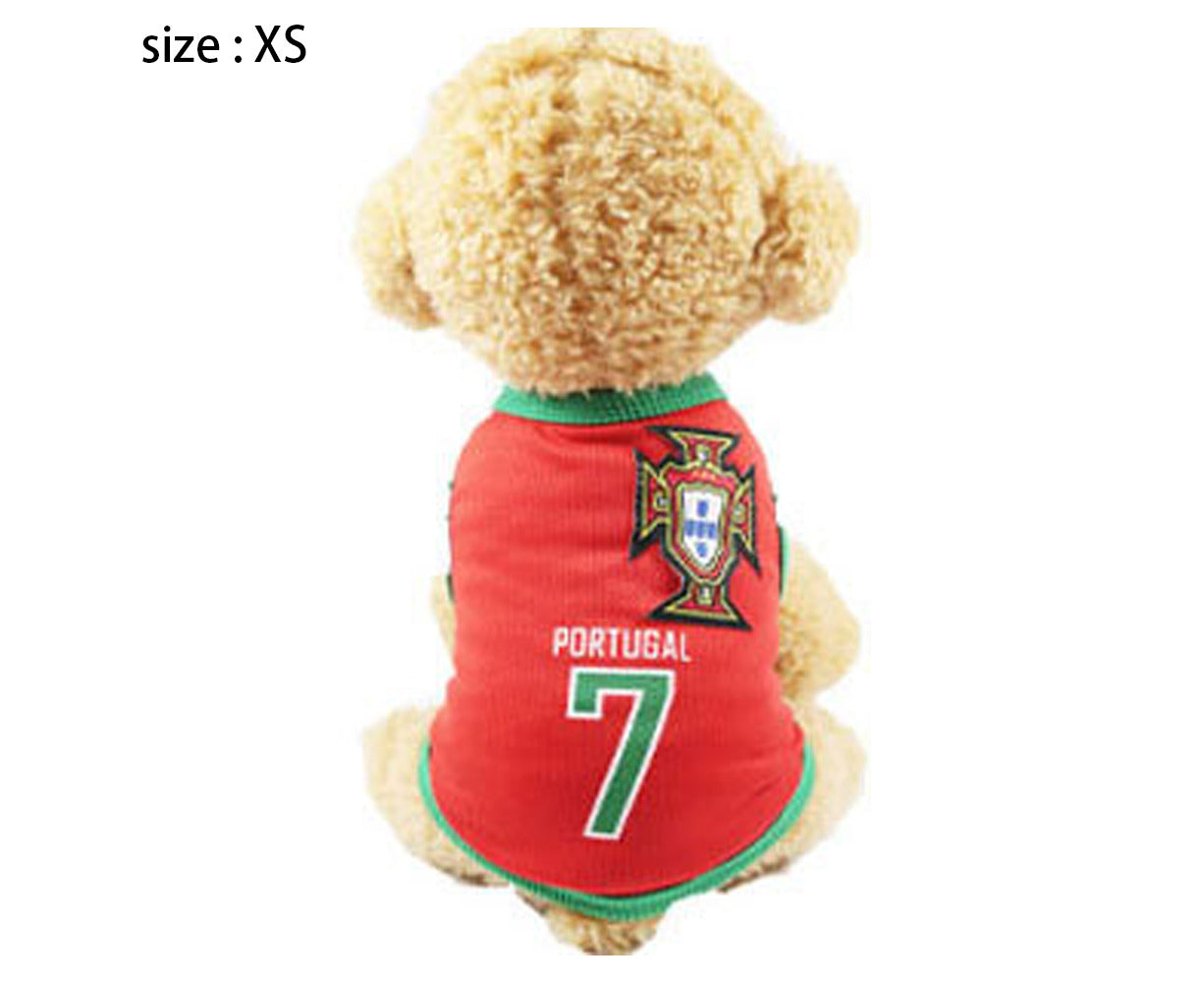 Dog Clothes Dog Shirts Breathable Puppy Tracksuit Vest Soft Puppy Shirts Cool Pet Clothing